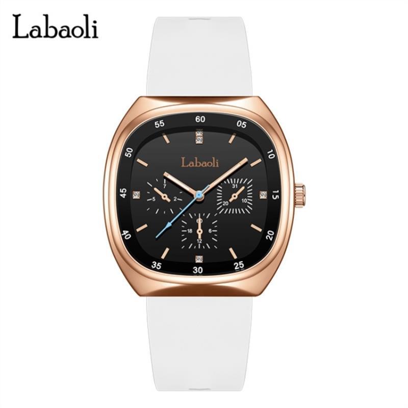 Simple Vintage Style Silicone Unisex Watch