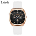 Simple Vintage Style Silicone Unisex Watch