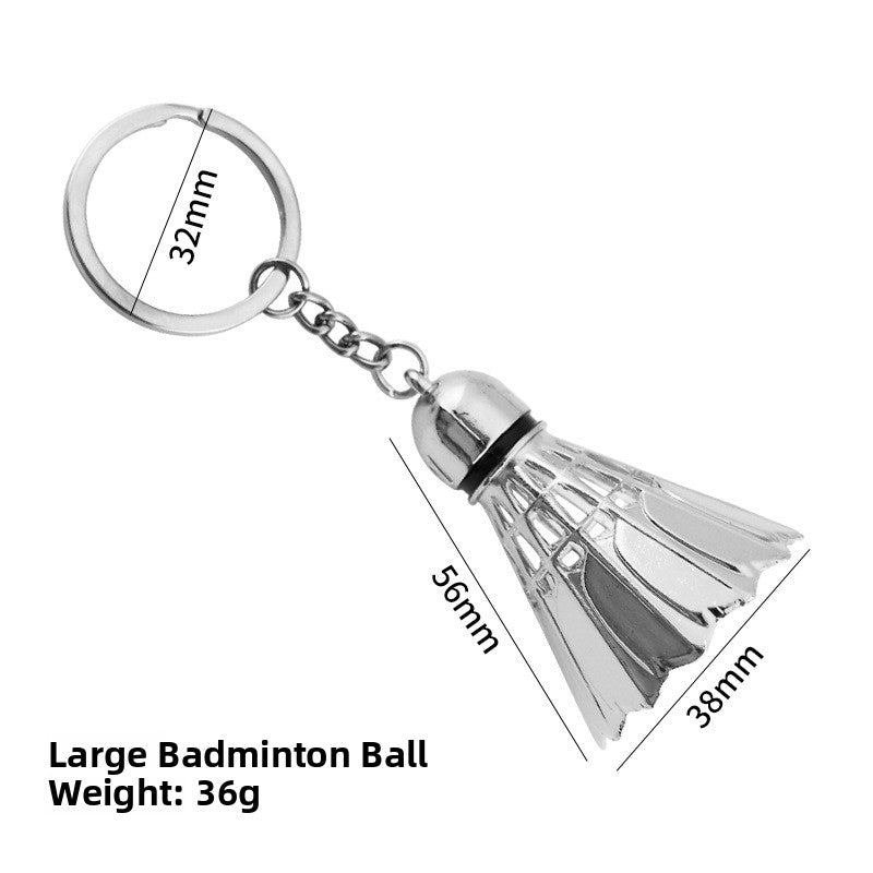 Ball-shaped keychain