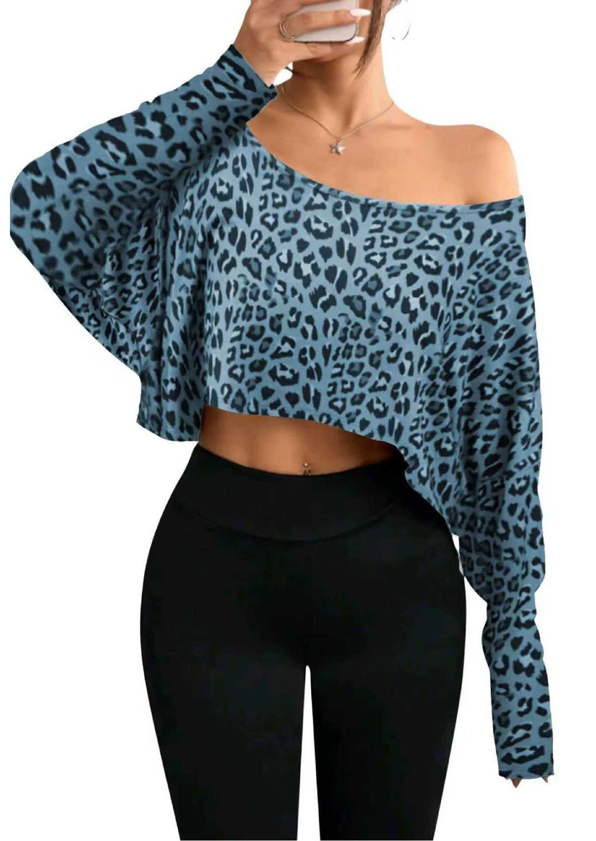 Womens Off Shoulder Loose Fit Tshirt