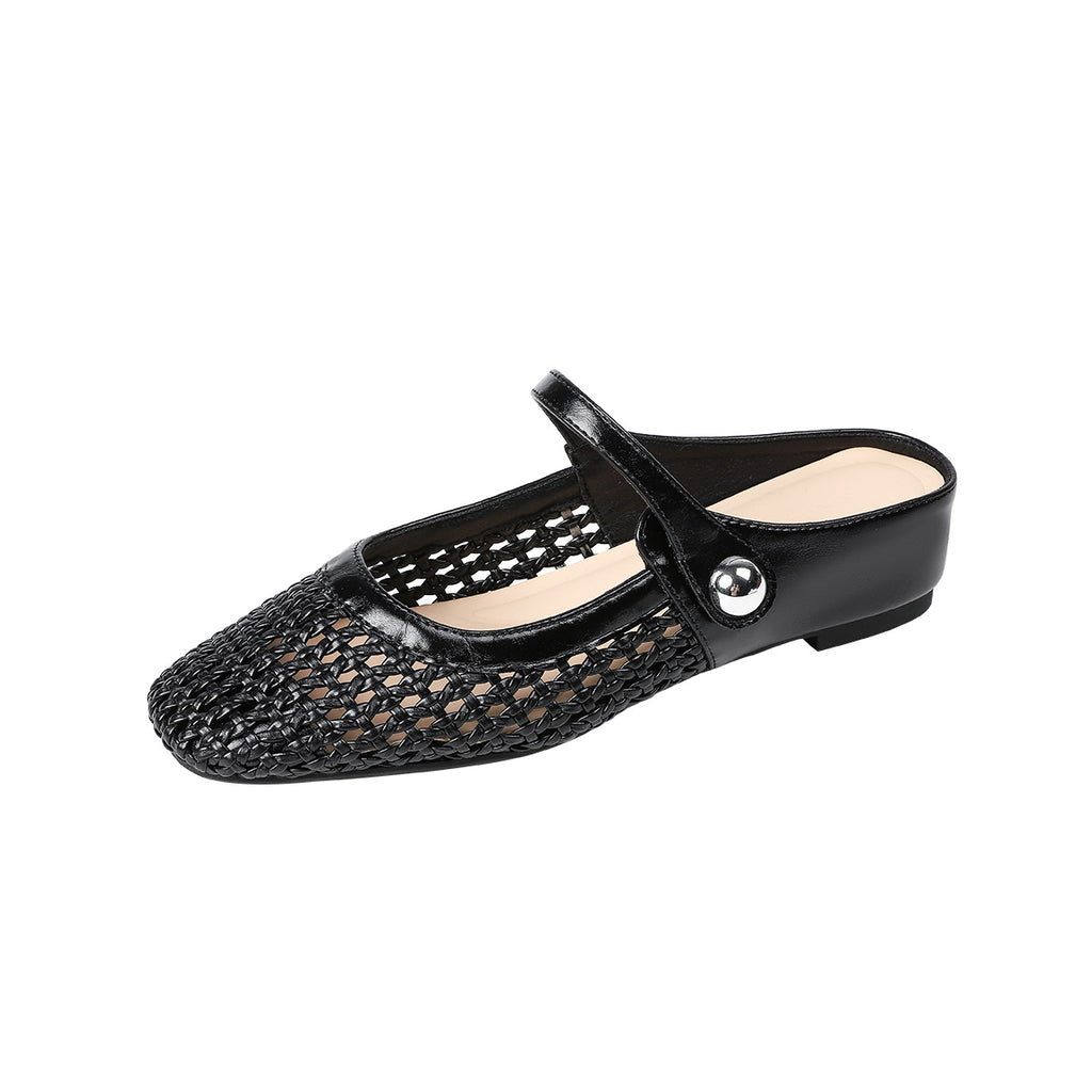 Spring/Summer Casual Flat Shoes with Single Strap