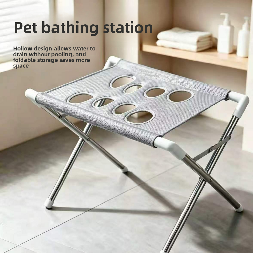 Foldable Pet Grooming and Bathing Table