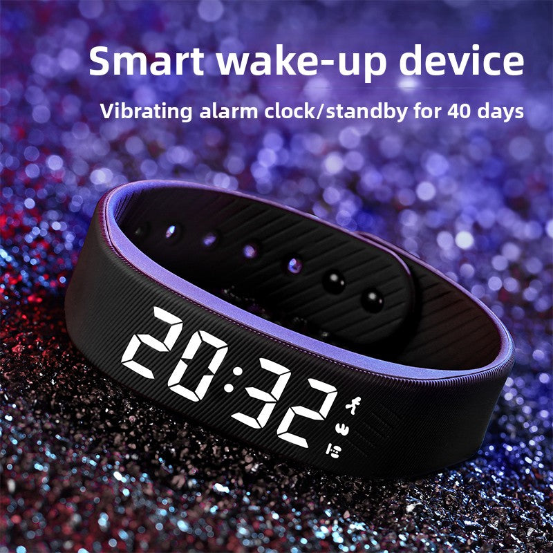 Vibrating Alarm Fitness Tracker Watch