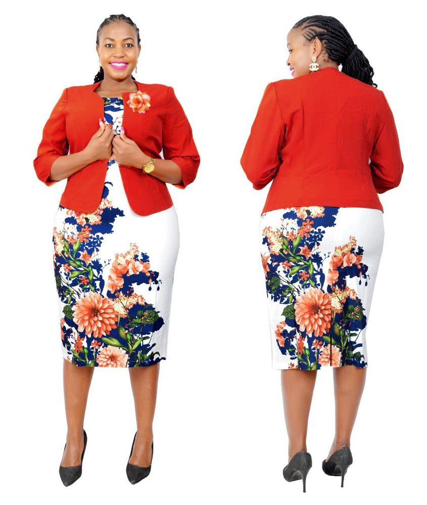 African plus-size women's dresses