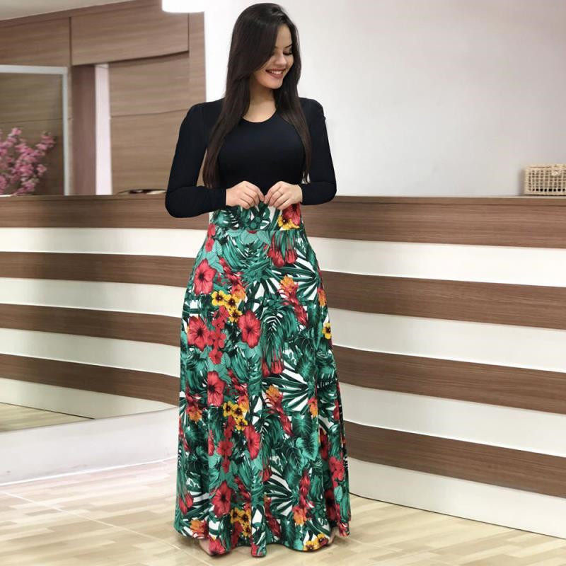 Plus-size dresses, fashionable women's skirts