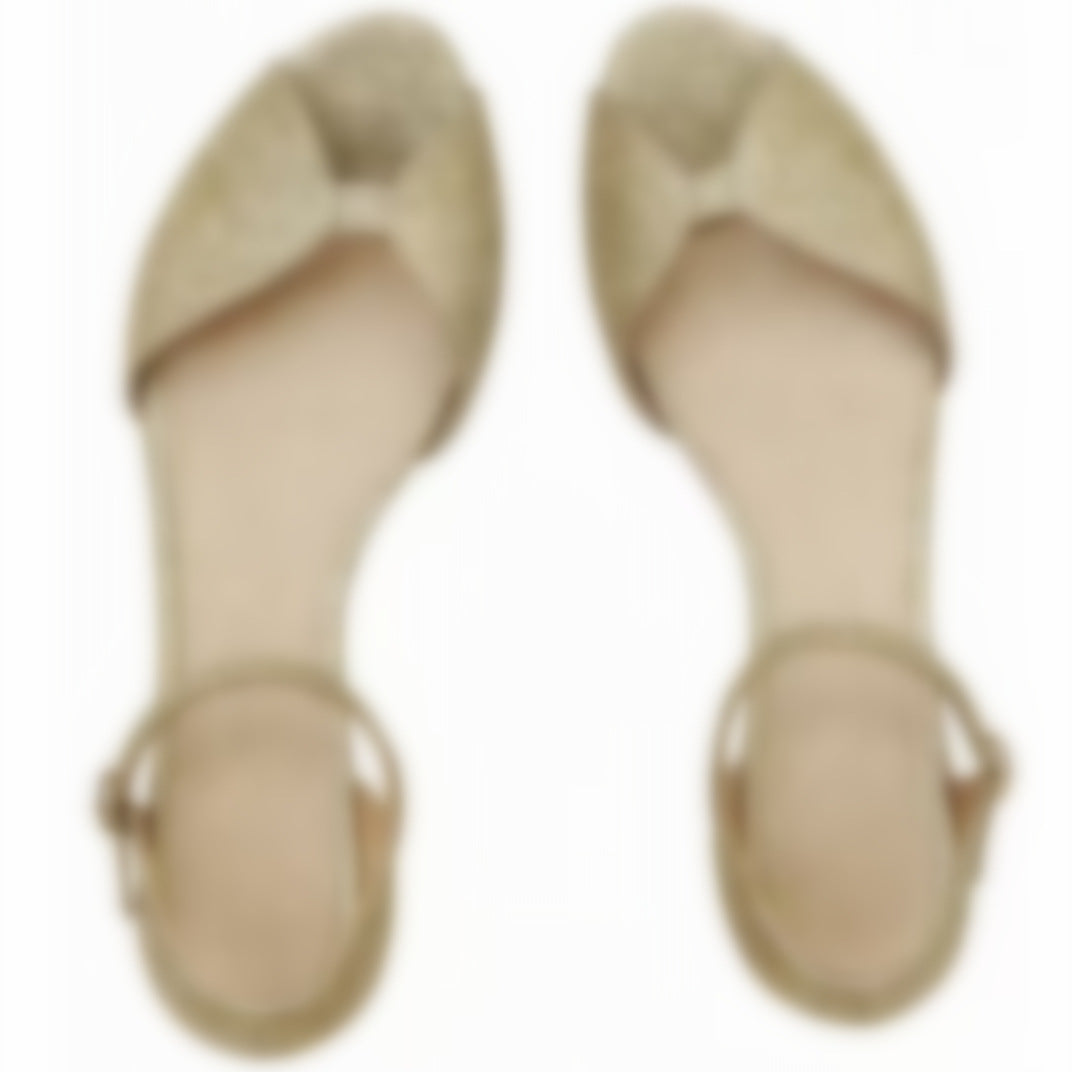French Retro Flat Sandals for Women