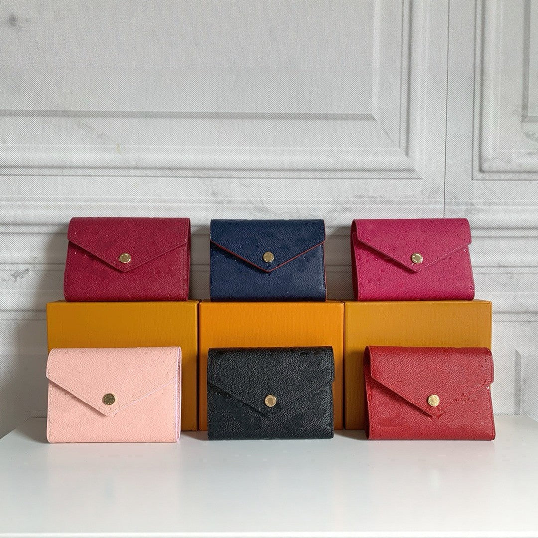 Classic Tri-fold Womens Leather Wallet