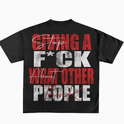 Graphic Print Loose-Fit Men's T-Shirt
