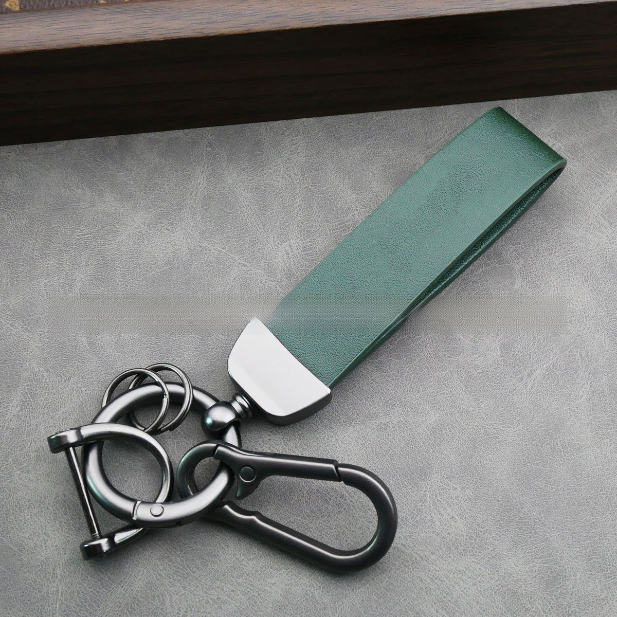 Color Changing Leather Keychain