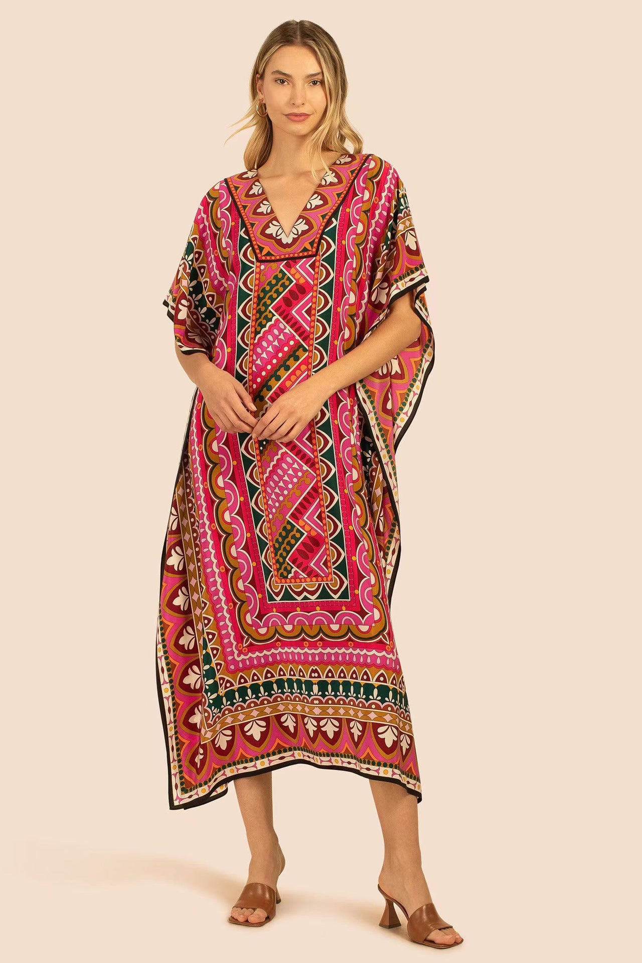 Beach blouses, long robes, vacation dresses and long skirts