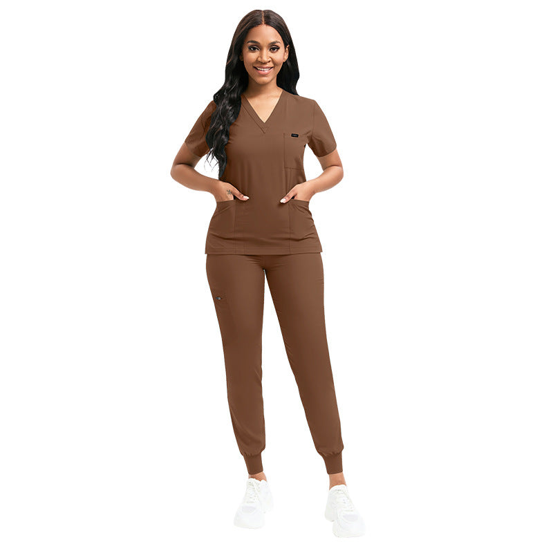 Unisex Medical Scrub Suit for Clinic and Nursing