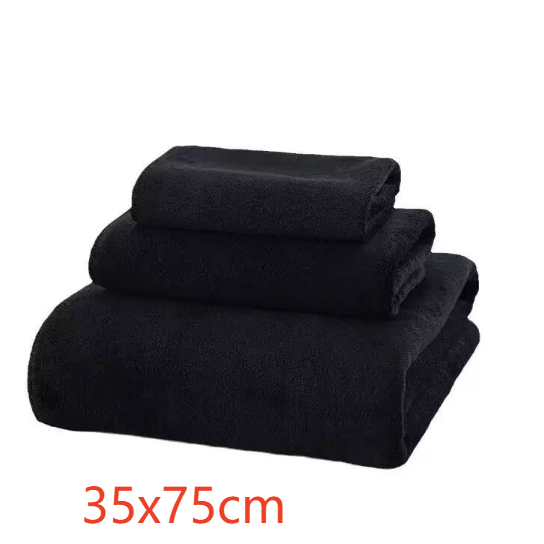 Black Towel