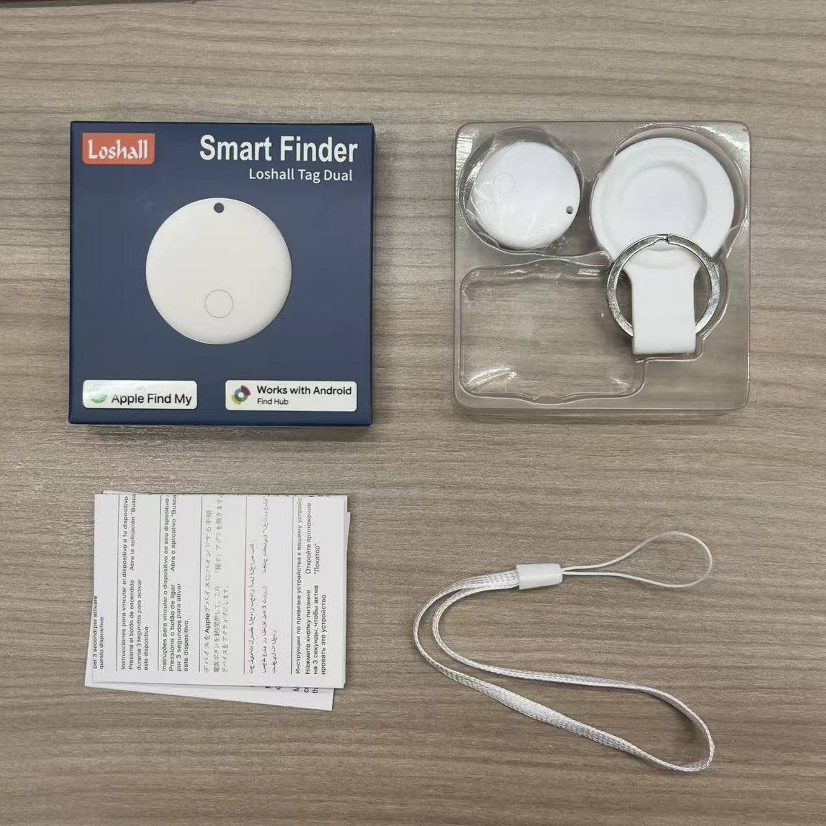 Round Bluetooth Anti-Loss Locator