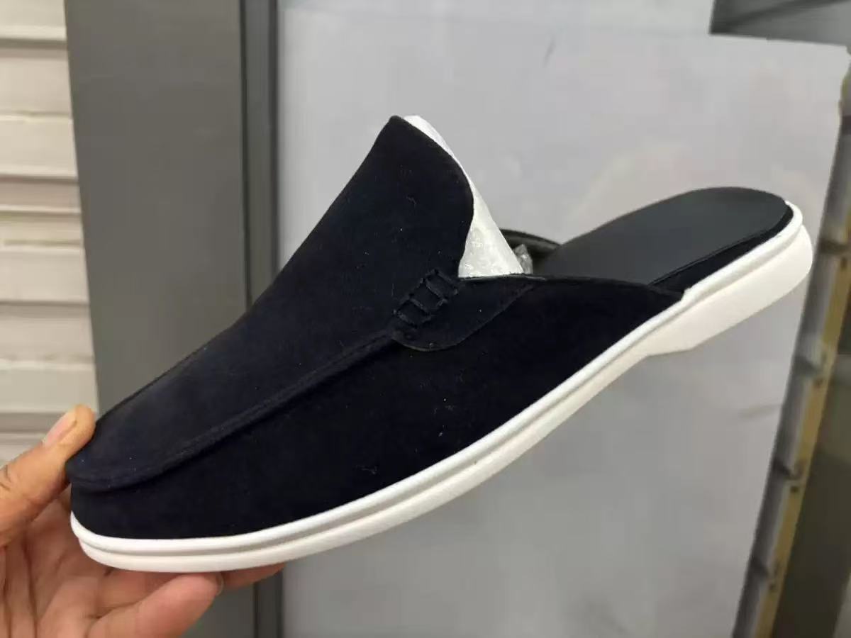 Mens Flat Sole Slip On Slippers