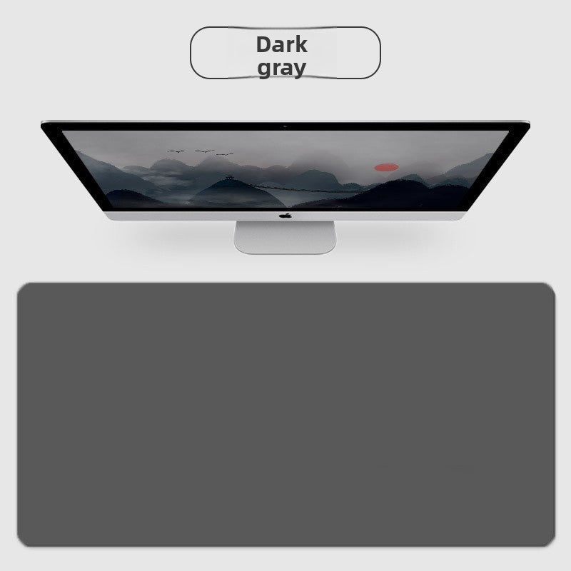 Eye Protection PU Leather Desk Mat