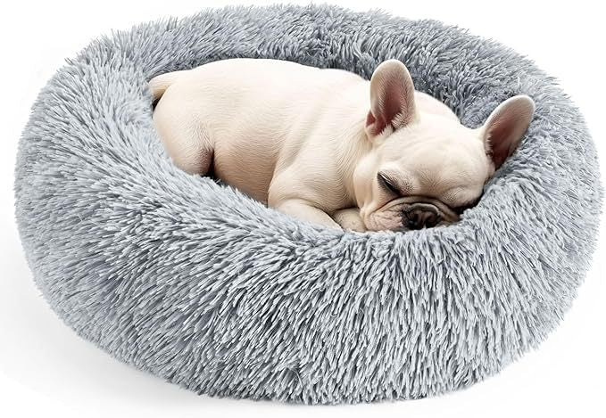 Soft and round pet bed
