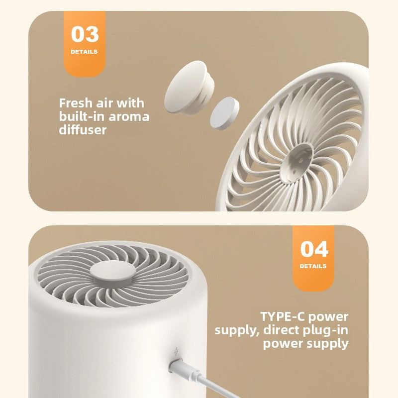 Desktop HEPA Air Purifier with Formaldehyde Removal
