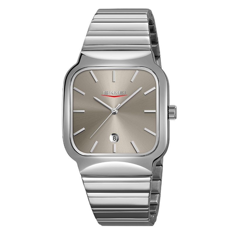 Square-shaped men's and women's watches