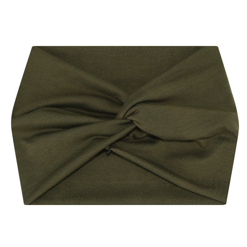 Elastic Wide Sports Hairband for Women