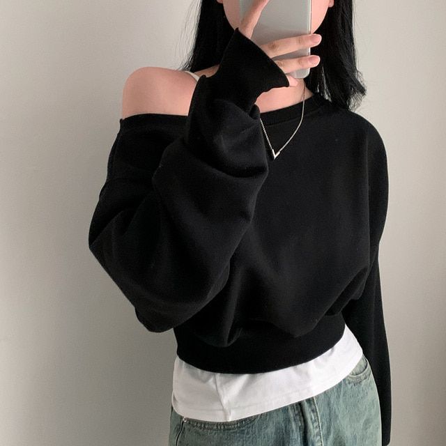 Womens Loose Fit Sweatshirt