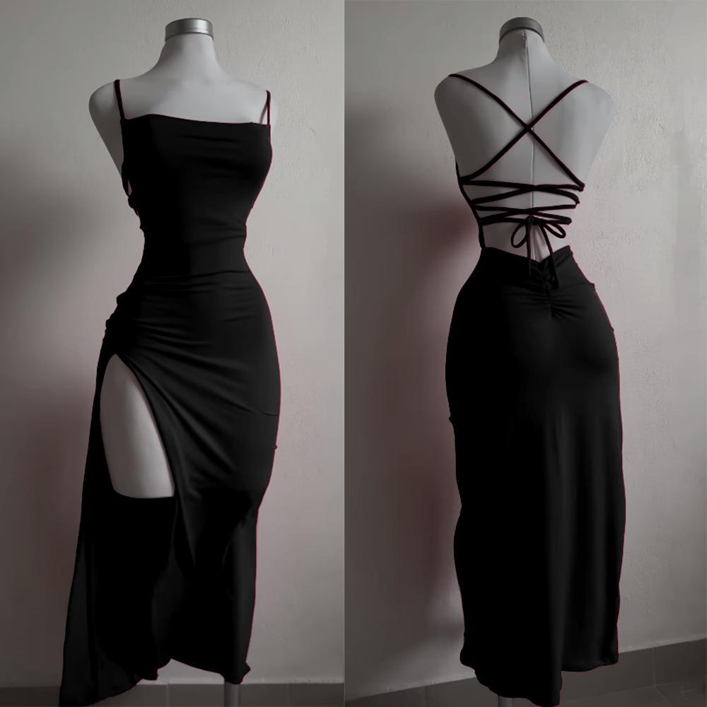 Slips, Slit Dresses, Back Straps, Backless Summer Party