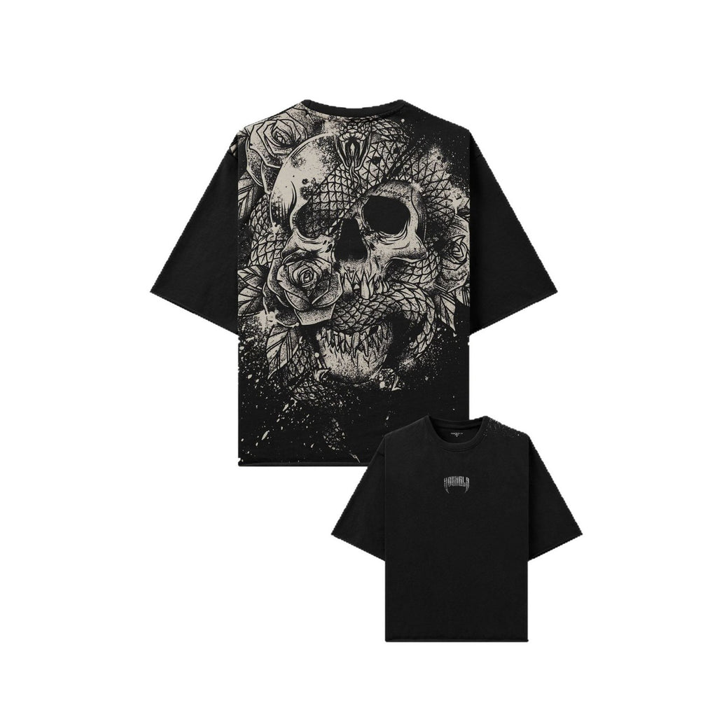 Mens Cotton Oversized T-shirt Gym Sports Casual Wear