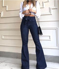 High-Waist Flared Jeans for Women