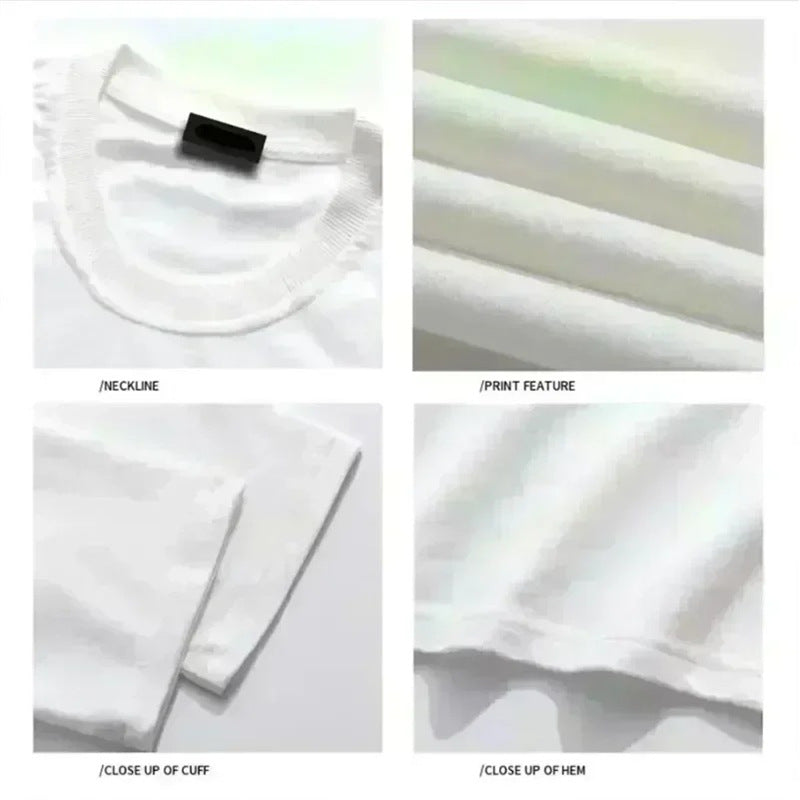 Vintage Graphic Cotton T-Shirt