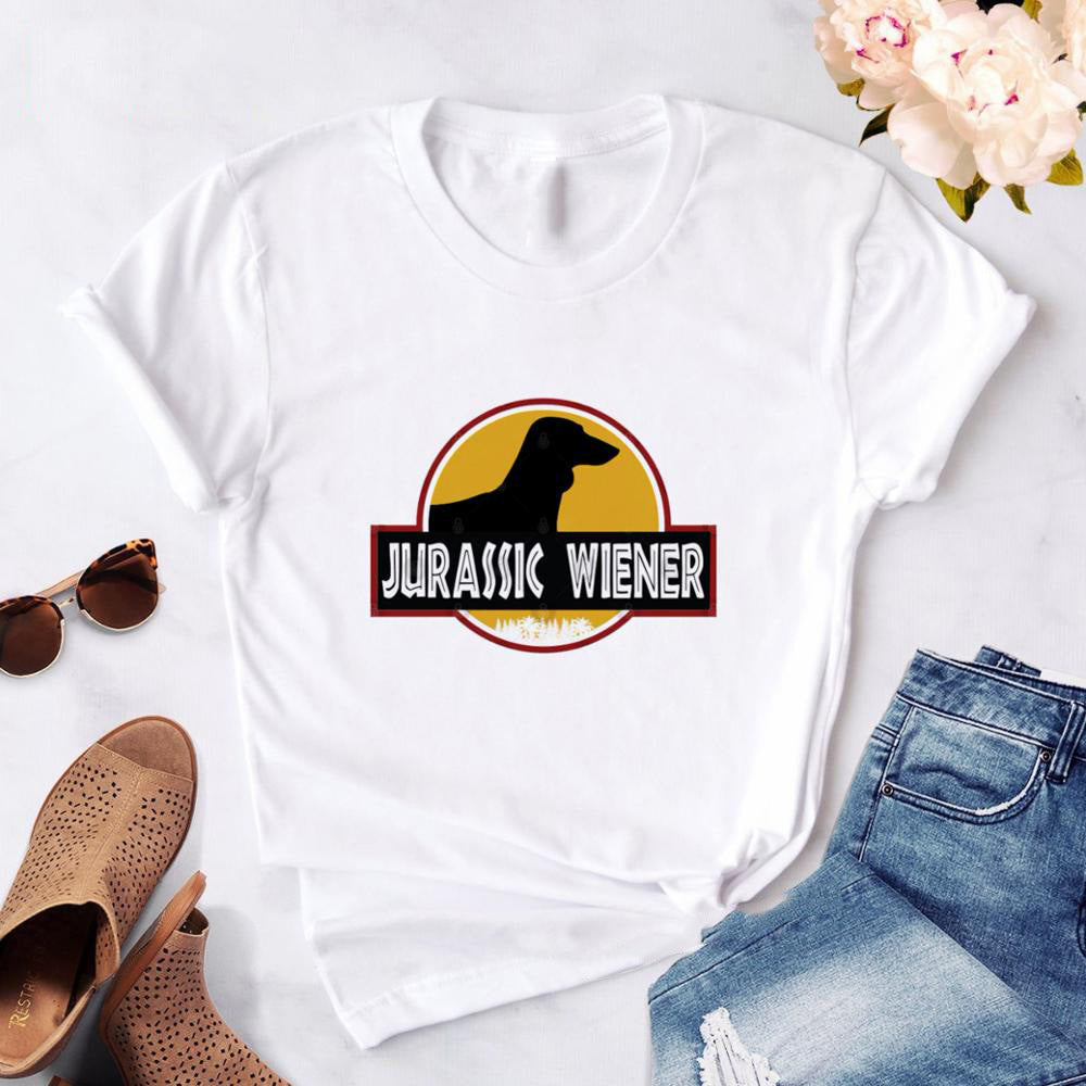 Dachshund Printed Women Tshirt