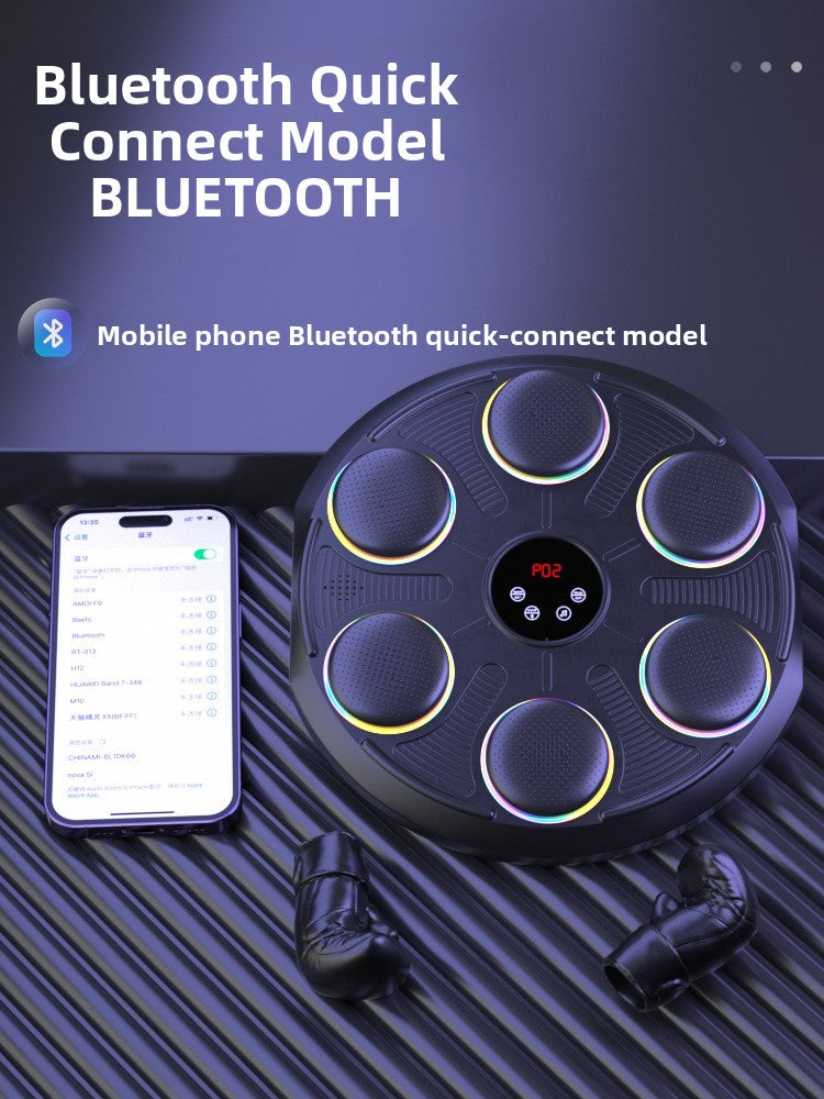 6-Target LED Boxing Machine with 12 Training Modes