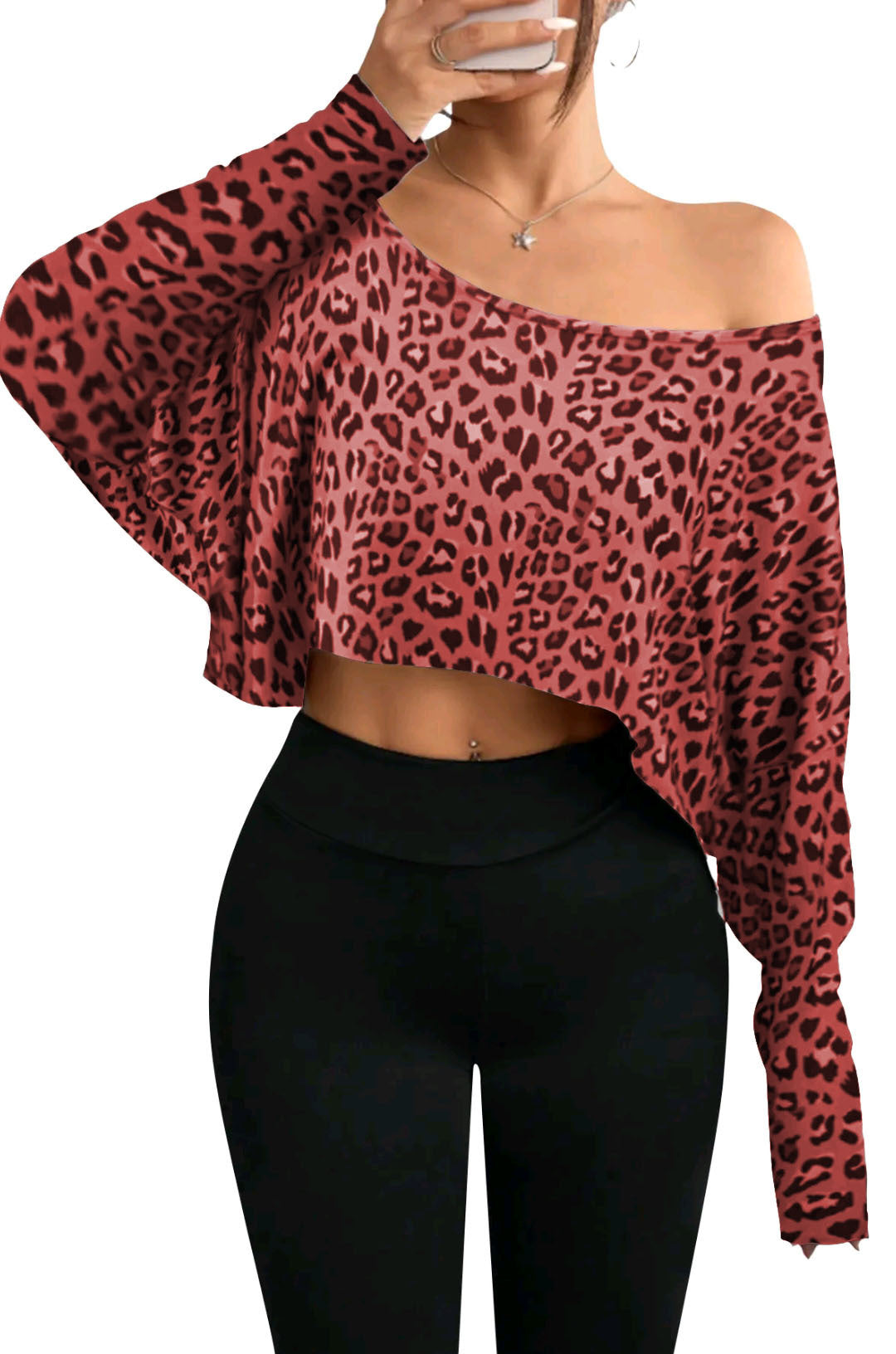 Womens Off Shoulder Loose Fit Tshirt