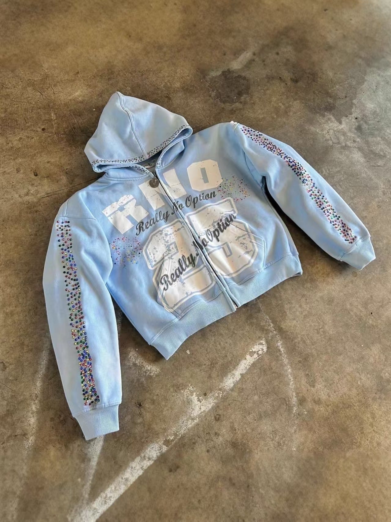 Retro Hooded Cardigan Unisex Casual Sweatshirt