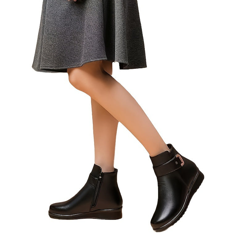 Fleece-Lined Women's Winter Boots