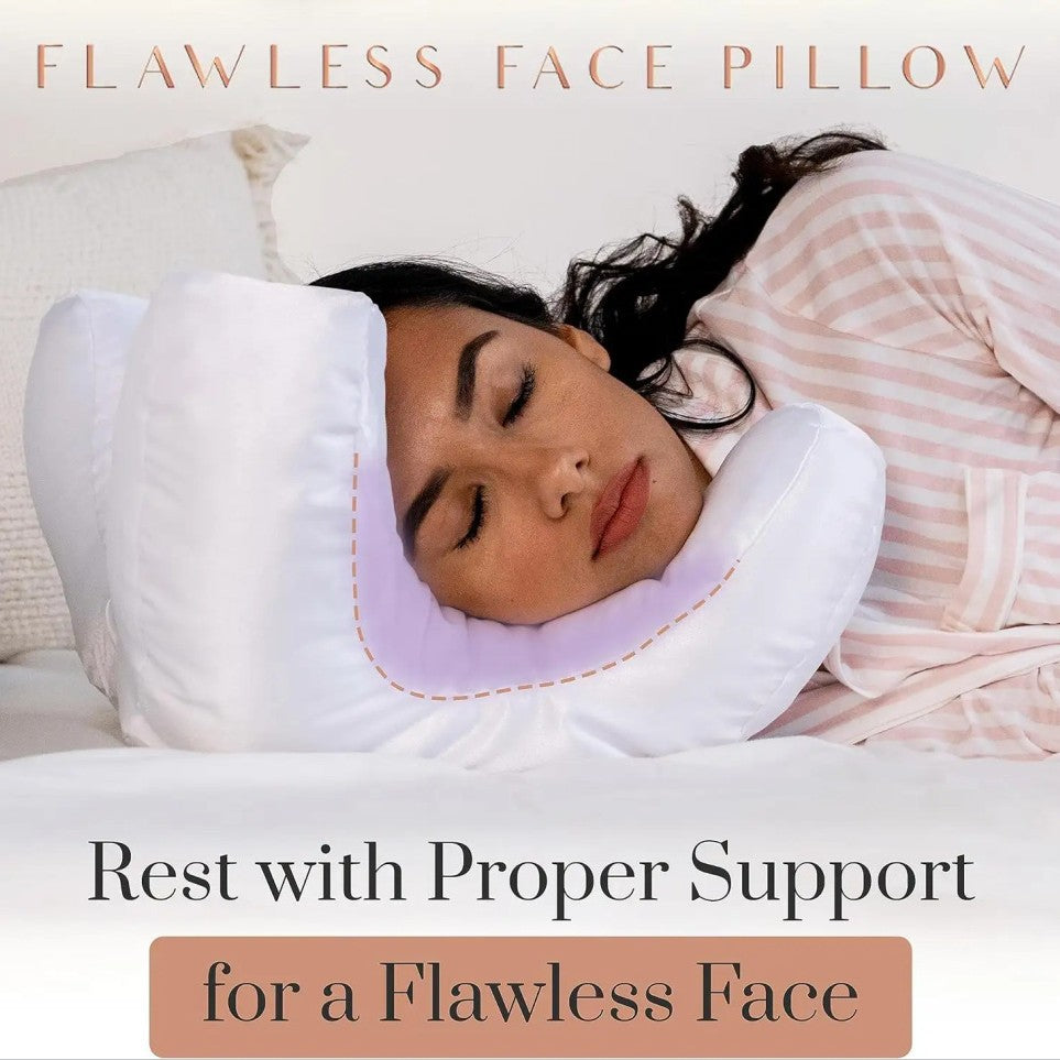 Satin Beauty Pillow for Face Protection