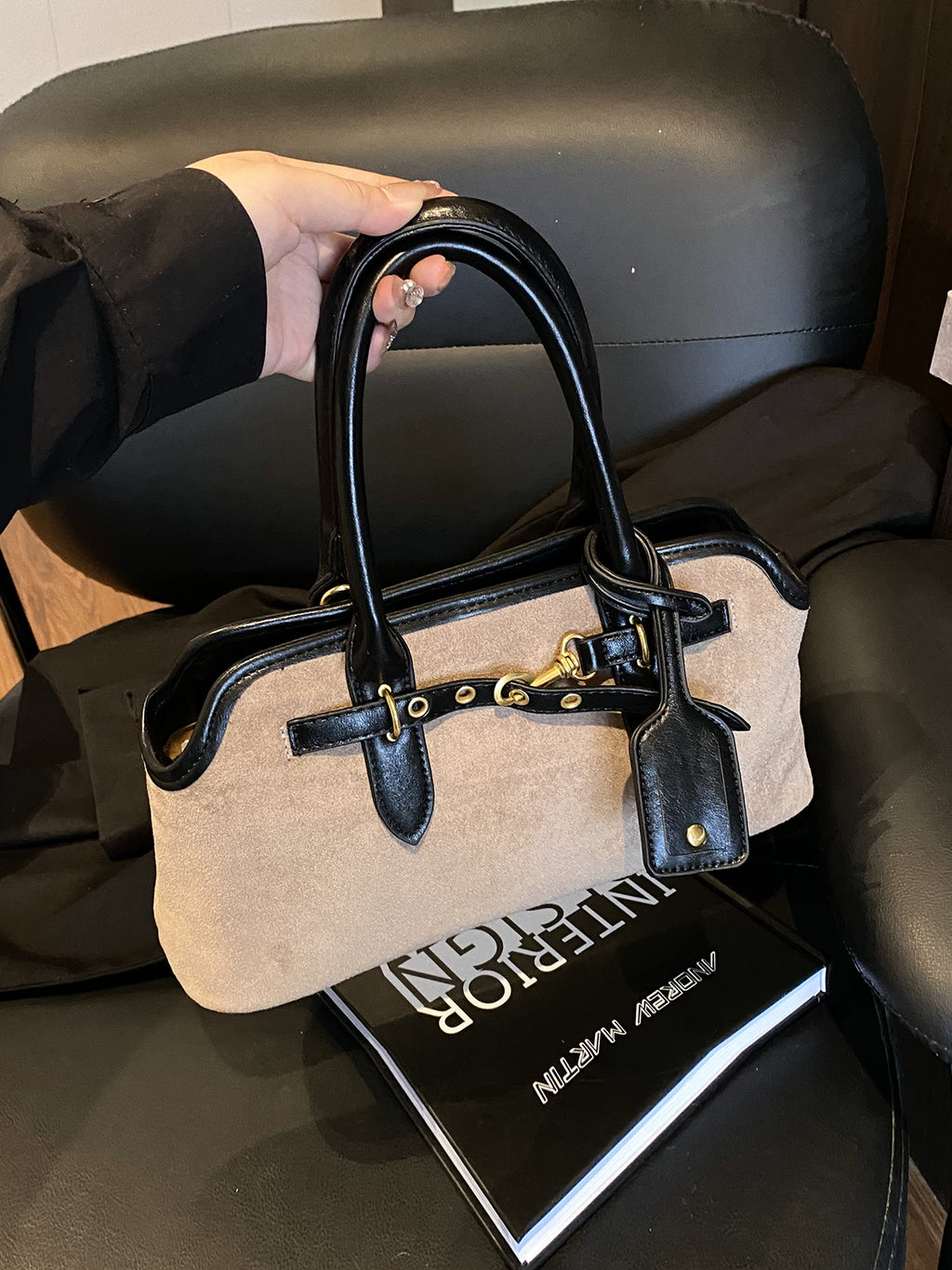 Fashionable Suede Crossbody Bag for Women