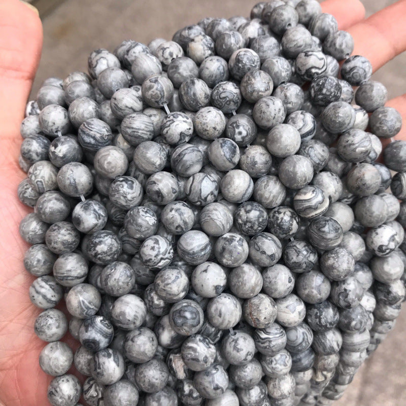 Natural Stone Crystal Loose Beads DIY Jewelry Making Accessories