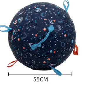 Pet Interactive Toy Ball, Outdoor Wear-Resistant Inflatable Ball for Entertainment
