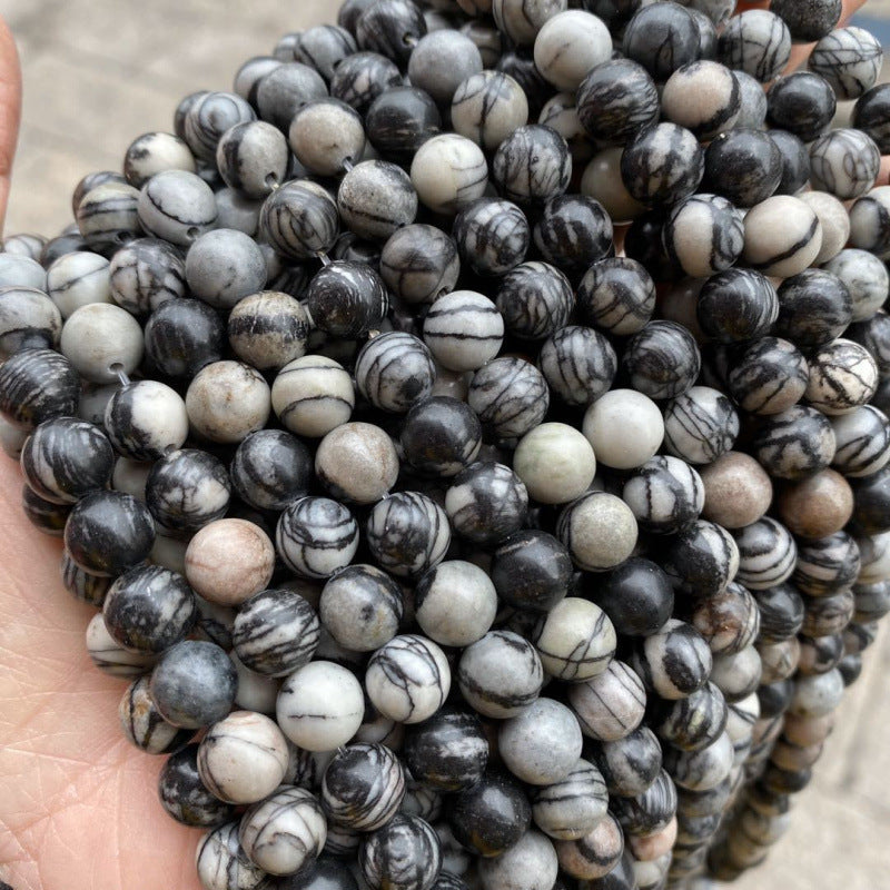 Natural Stone Crystal Loose Beads DIY Jewelry Making Accessories