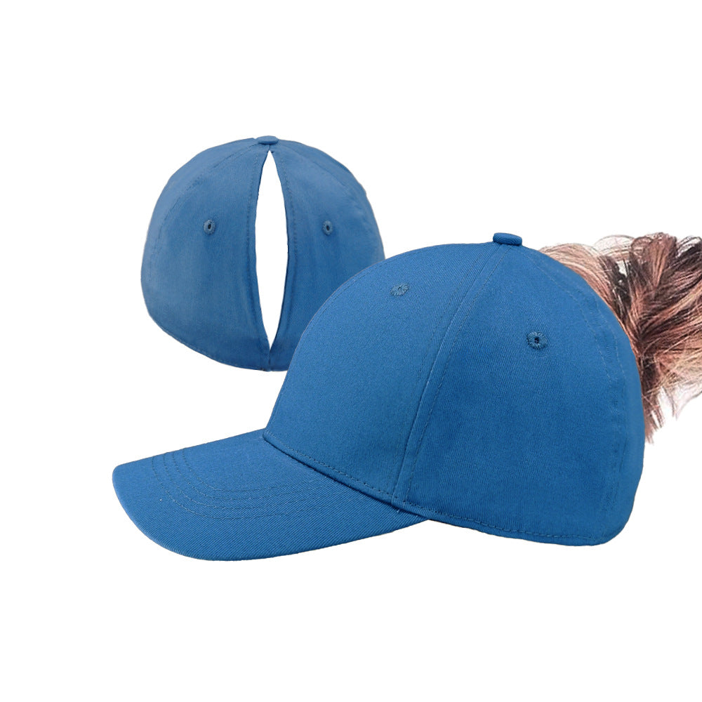 Magnetic Ponytail Baseball Cap for Women