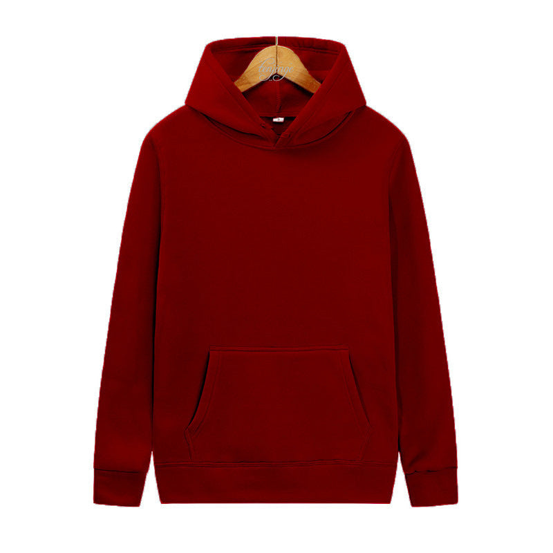 Fleece Lined Hooded Pullover Sweatshirt