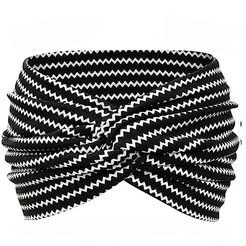 Elastic Wide Sports Hairband for Women