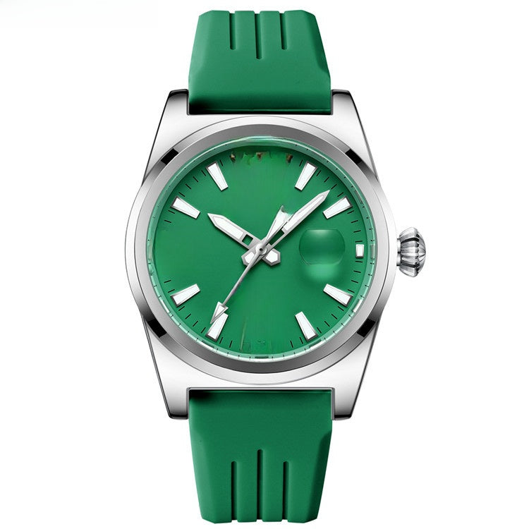 CRRJU Quartz Watch Leather Strap Waterproof