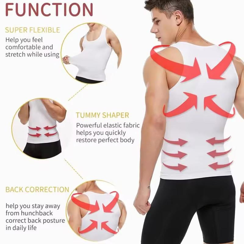 Breathable Solid Color Mens Tank Top