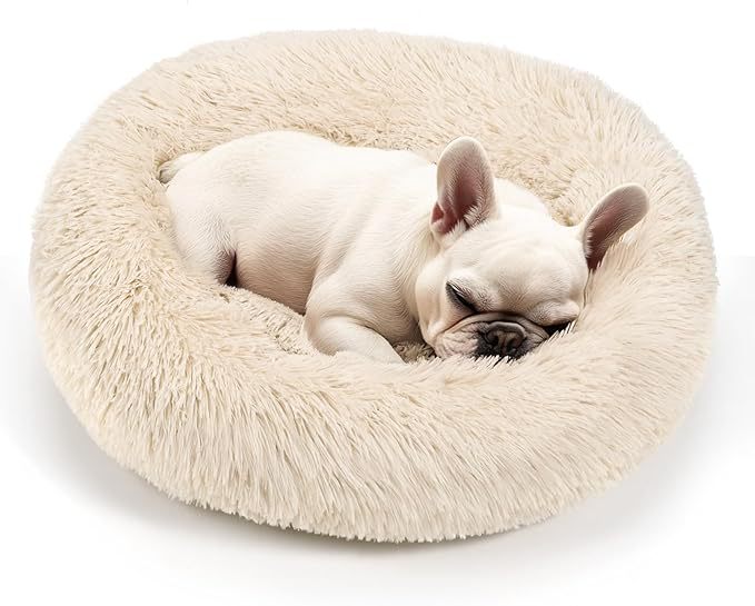 Soft and round pet bed