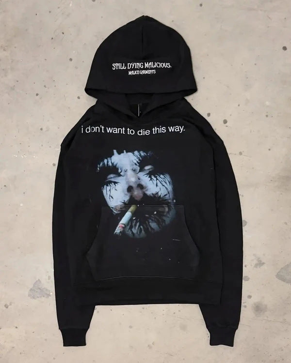 Hooded Sweatshirt Printed