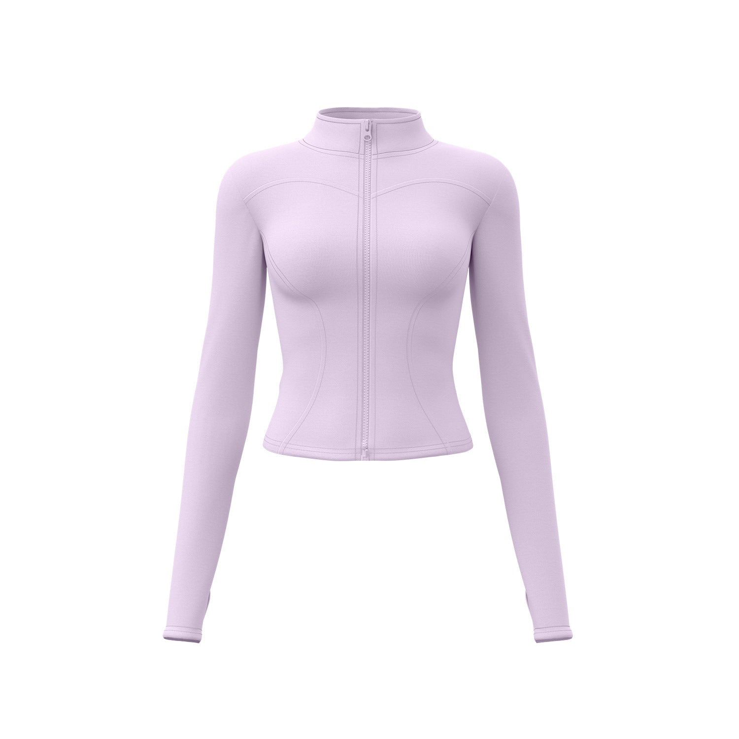 Women's fitted stretch yoga top