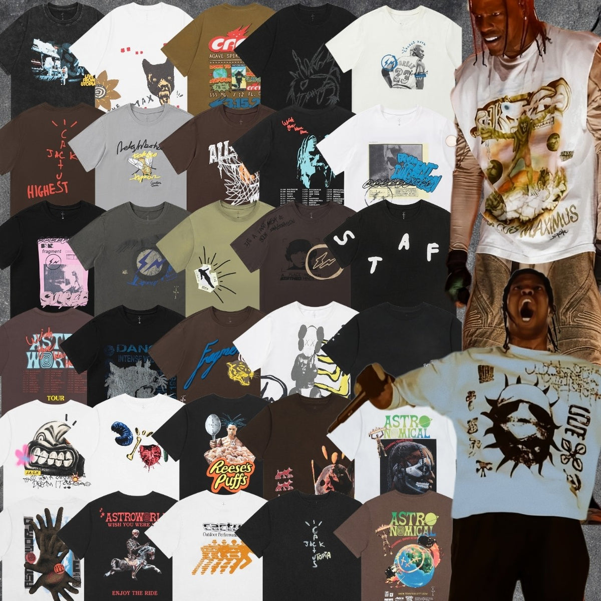 Graphic Print Cotton T-Shirt