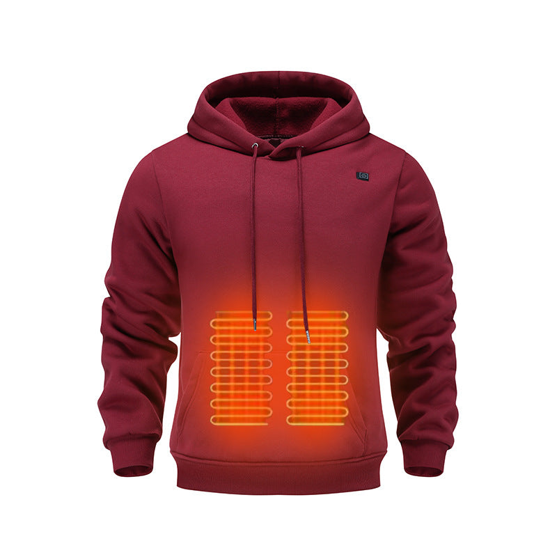 Men's electric heating sweatshirt