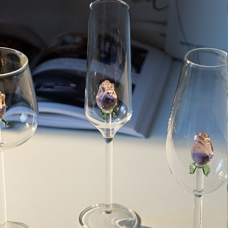 Crystal Red Wine Glass