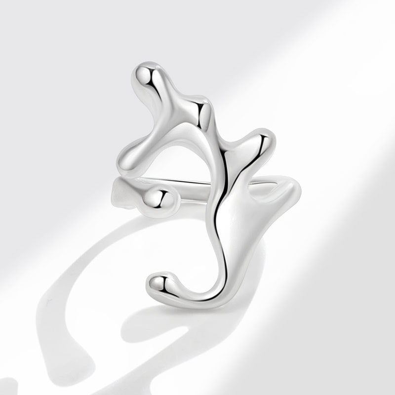 Geometric Adjustable Electroplated Ring